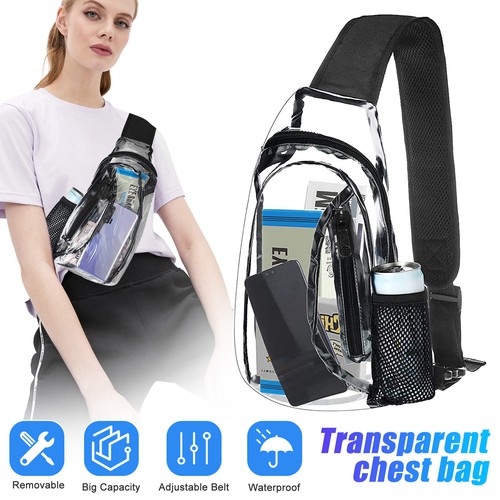 Clear pvc sling - clear, bag