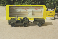 SOLIDO MILTAIRE : JEEP AUTO