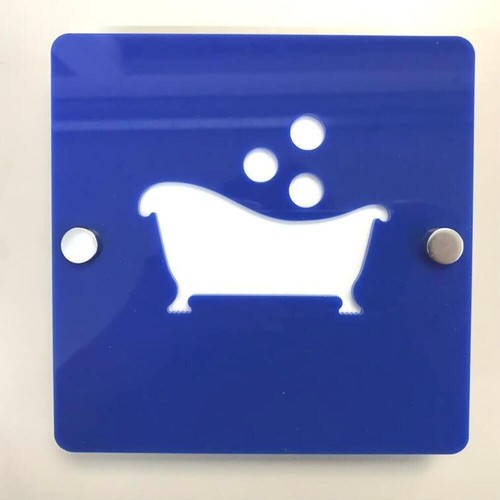 Bain bulles signe - bulles,
