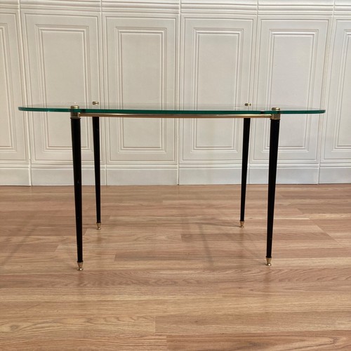 Table basse design - basse, verre