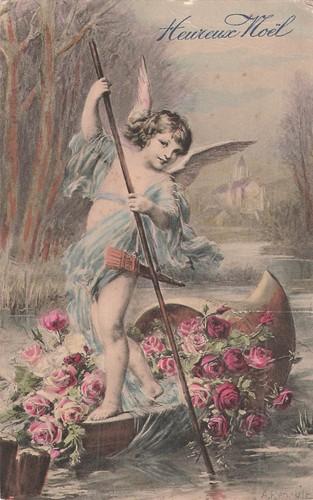 Illustree noel ange conduit - illustree,