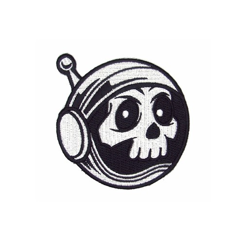 Patch brodé tête - de, mort