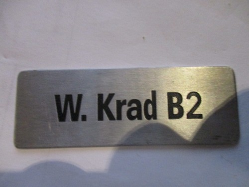 Plaque bouclier bmw - bouclier, w