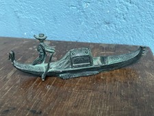 Ancienne petite gondole métal