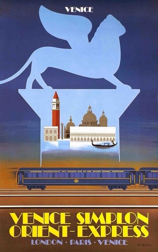 Affiche poster train sncf - train,
