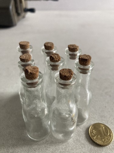 Bouteilles miniatures 5cm en - miniatures,