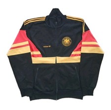 adidas Vintage Germany 1986 - 88 Jacket Rare Collectible Black Deutschland S