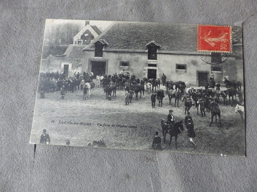 Cpa chasse courre en - chasse,