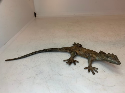 Lezard bronze signe - signe, p