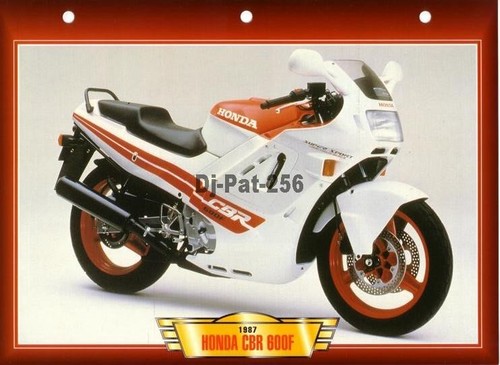 Fiche moto honda cbr 600 - fiche,