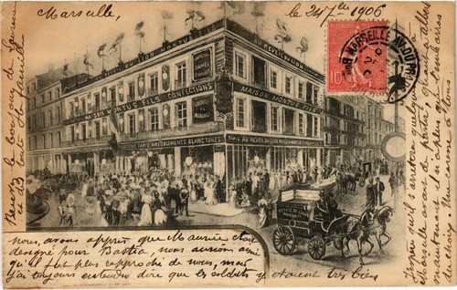Cpa marseille maison - ak,