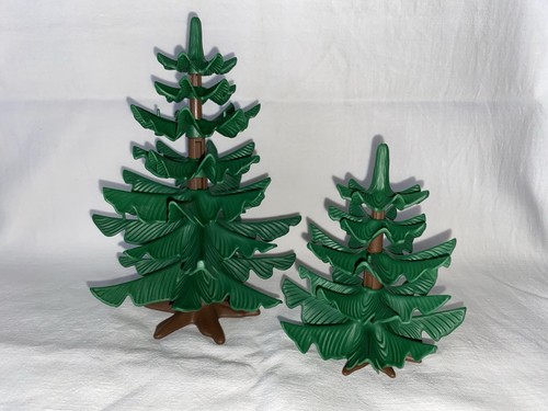 Playmobil sapins 10 cm - 2,