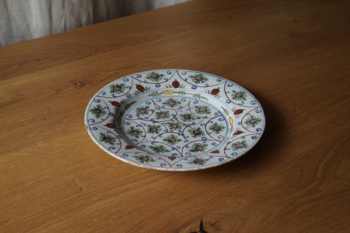 Assiette ancienne faience - assiette,