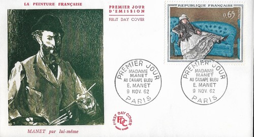 France 1962 1364 manet - yt,