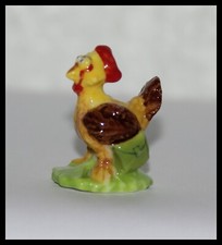 FÈVE DE COLLECTION JOLIES POULETTES 2010 "POULE COMBATTANT DU NORD" NEUF