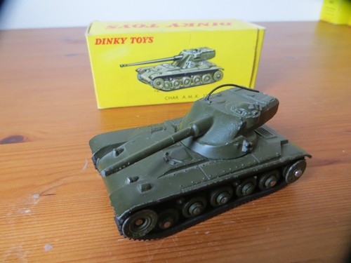 Dinky toys france char amx - dinky,