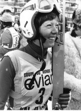 GERMANY PFRONTEN ALPINE SKIING #PP1123 WORLD CUP TROPHY EVIAN ANNE MARIE M