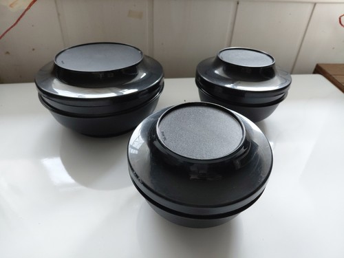 Tupperware lot bols noir - lot,