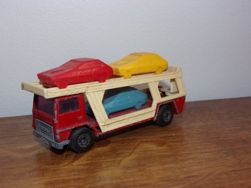 Car transporter matchbox - car,