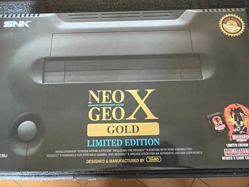 Snk neo geo - gold, limited