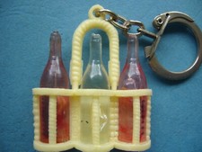 Keychain - Keychain - Basket Lot 3 Different Wine Bottles No. 1