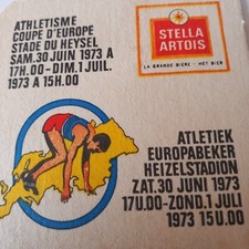 Ancien sous bock bière Stella