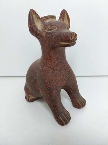 Statuette terre cuite - statuette,
