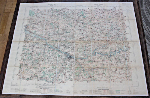 Ancienne carte xix - ancienne,