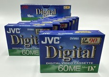 Lot of 7 JVC Mini DV Digital
