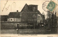 Old postcard Trois Etaux- Les Ruines FRANCE (1020886)