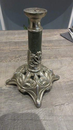 Ancien chandelier bougeoir - ancien,