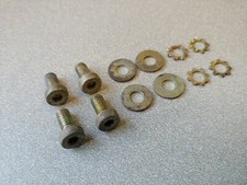 NICE SET OF USED ORIGINAL PORSCHE 914 914-6 TARGA TOP REAR SILENT BLOC HARDWARE