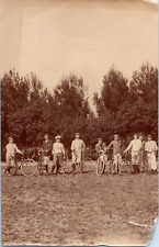 Vintage Albumen Print Albumen Print Bike Ride 10x15 Circa 190
