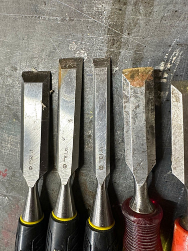 Stanley wood chisel set - wood,