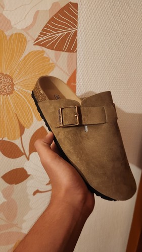 Birkenstock boston taupe - birkenstock,