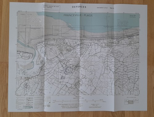 Carte para ww2 1944 - para, gb