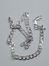 Chaine Cubaine En Argent