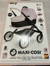 SMOBY - Maxi-Cosi Poussette Jumeaux Rose - des 3 ans
