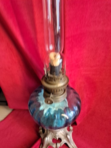 Ancienne lampe pétrole - lampe,