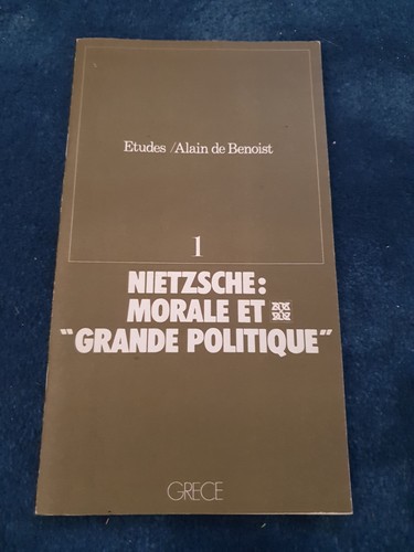 Nietzsche morale et grande - nietzsche,