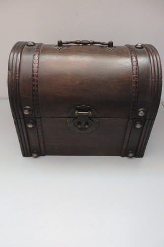 Ancien coffre bois - coffre, en