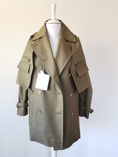 RRP €1099? MAX MARA  Drip-proof cotton Trench Coat  USA8_IT42_ DE38_UK10_FR40