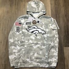 Authentic Nike Denver Broncos 2024 Salute to Service Hoodie Sideline Pullover