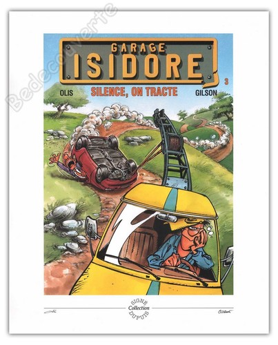 Affiche offset olis garage - offset,