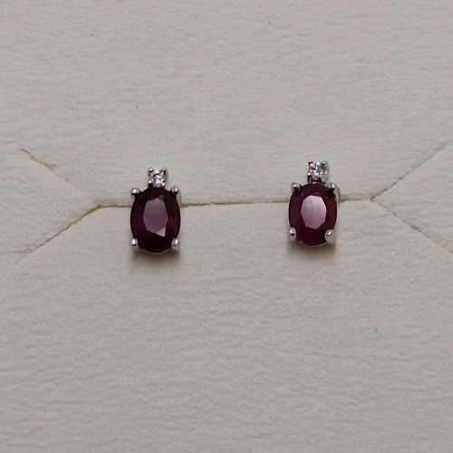 Boucles oreilles blanc - boucles,