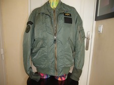 VINTAGE BOMBER SCHOTT KAKI