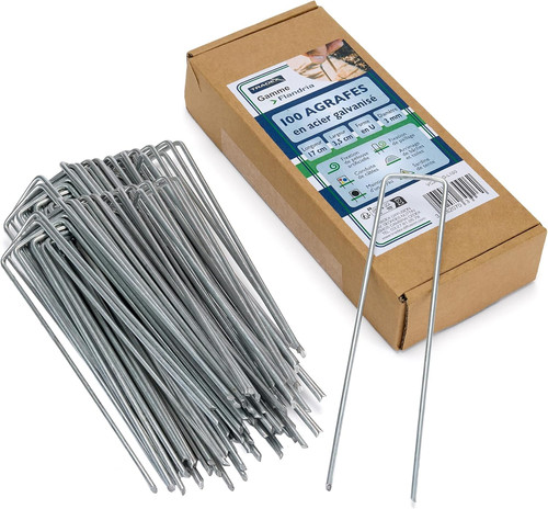 100 piquets fixation - piquets, en