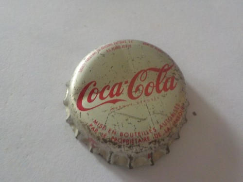Capsule ancienne coca - capsule,