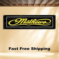 MATHEWS ARCHERY 2'X8' BANNER FLAG