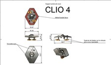 Support caméra arrière